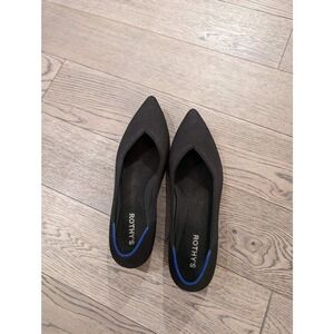 Rothy's The Point II Black Flats Women's
